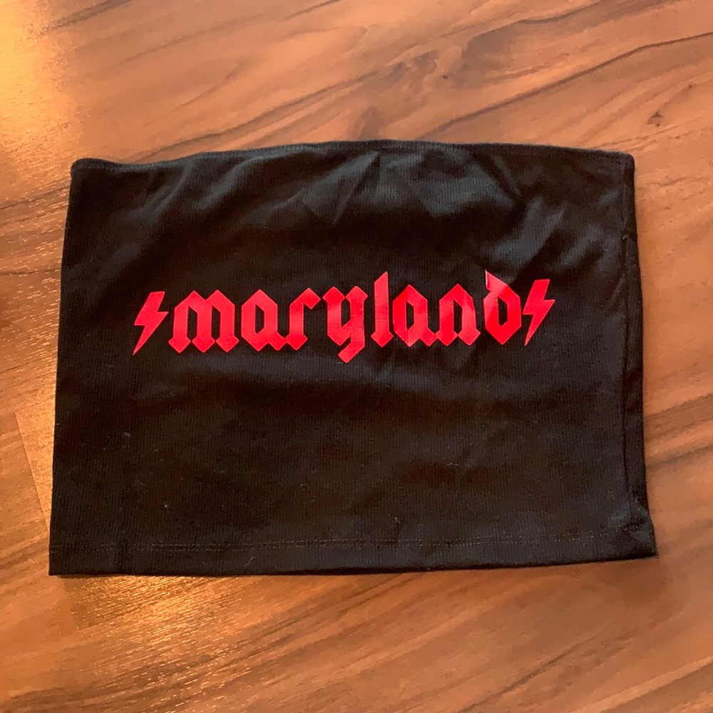 UMD  Tailgate black/ red tube top